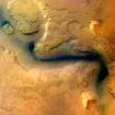 Cледы эрозии почвы Марса, вызванные водой. Фото European Space Agency (ESA)